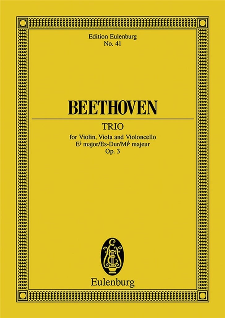 Trio Op. 3 Mi B