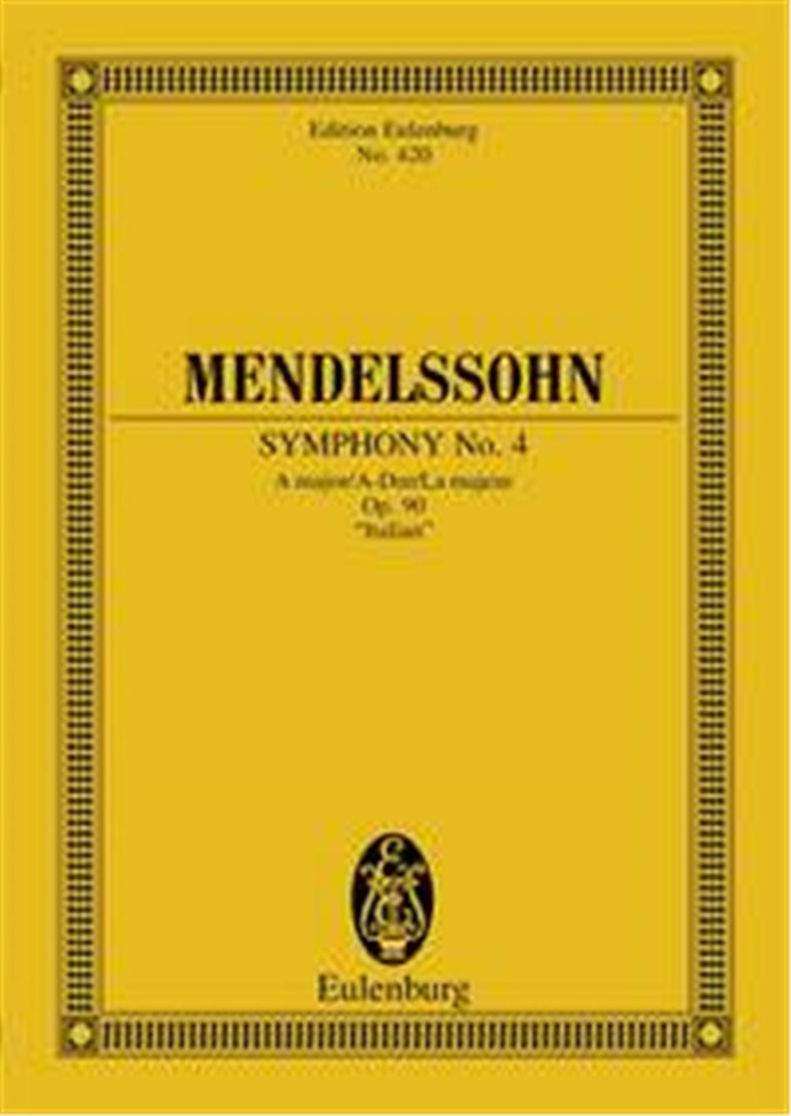Sinfonia N. 4 La Op. 90 (Italiana)