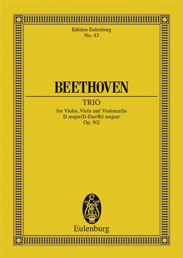 Streichtrio 2 D Op.9