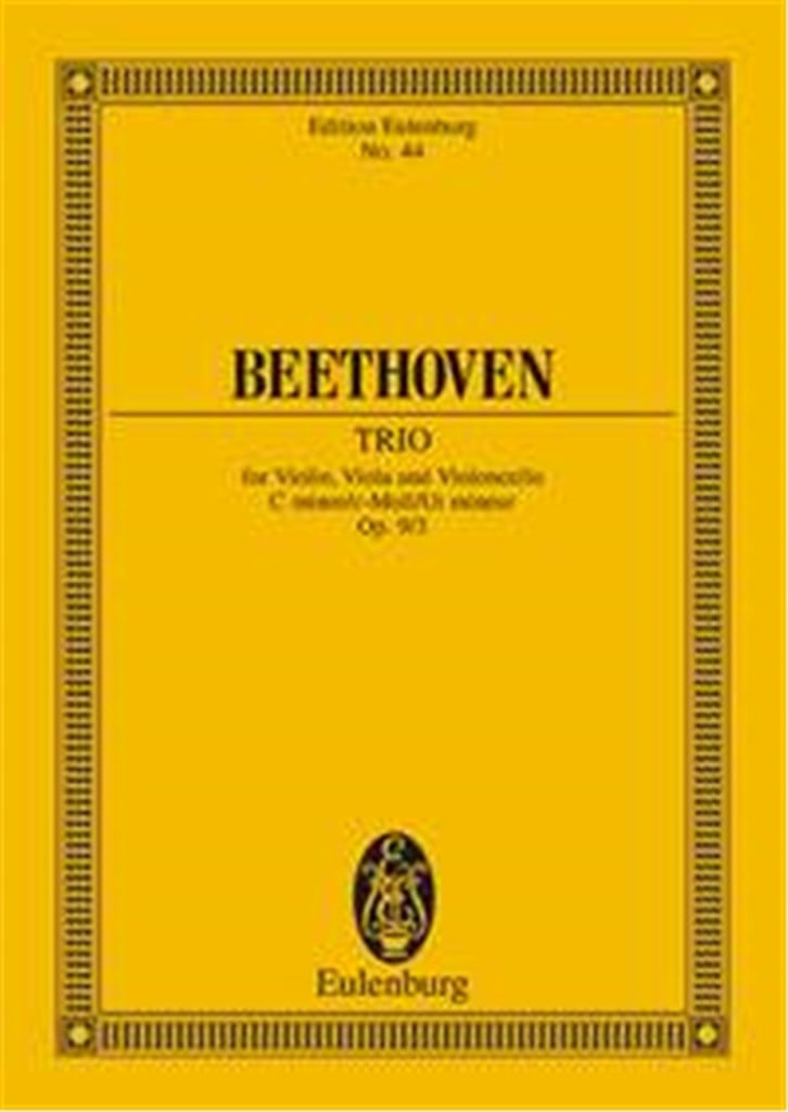 Streichtrio 3 C Op.9