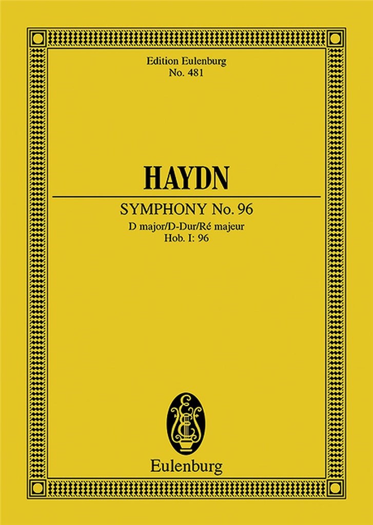 Sinfonia N. 96 Re (Il Miracolo) (Praetorius)