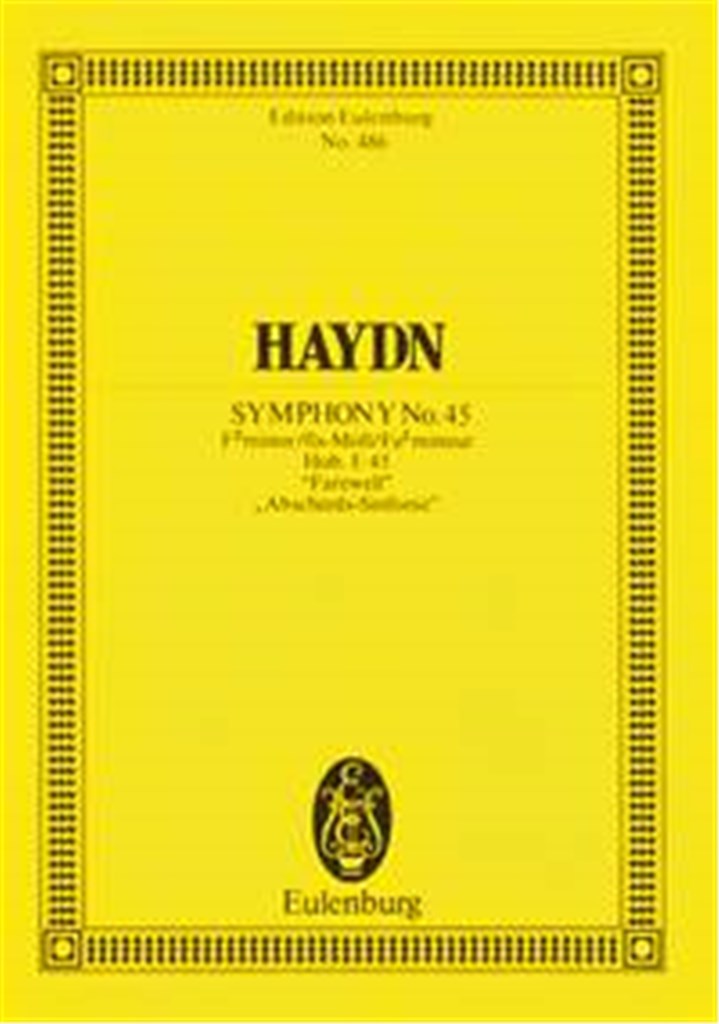 Sinfonia N. 45 Fa Diesis M.