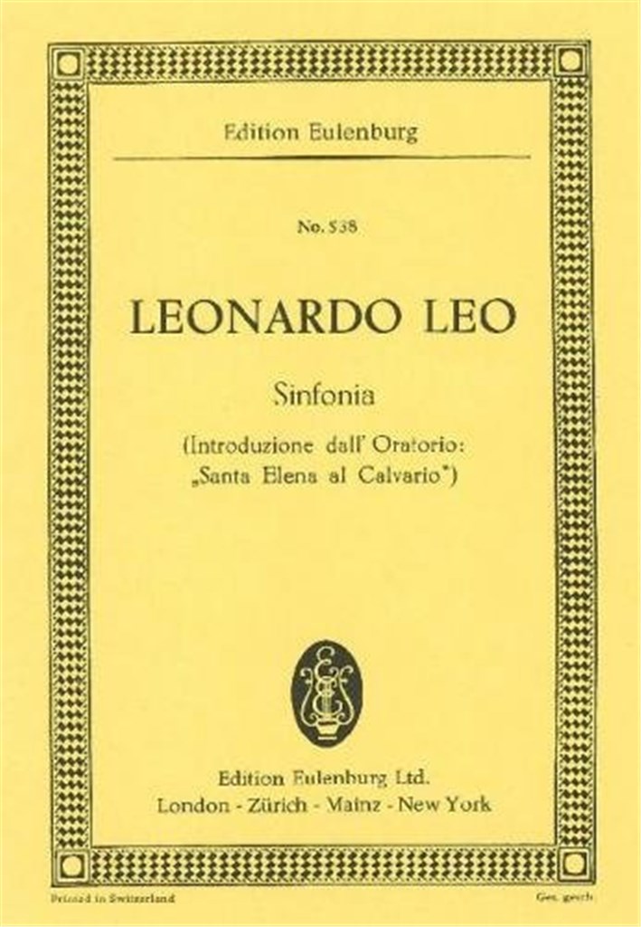 Sinfonia G minor