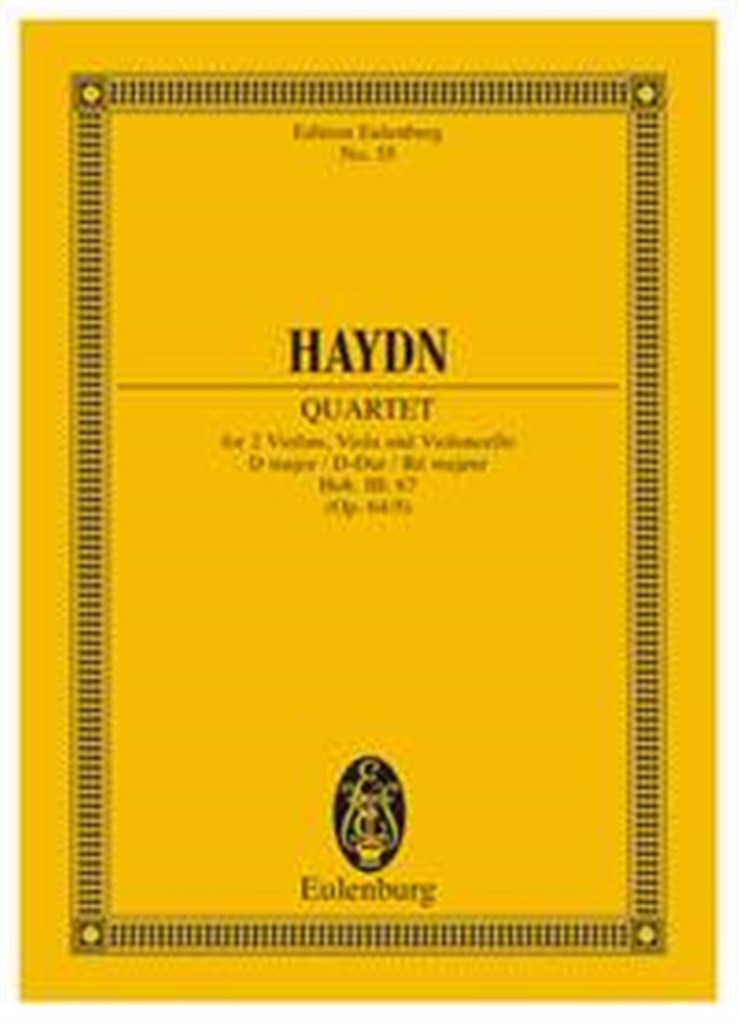 String Quartet D major, Lerchen op. 64/