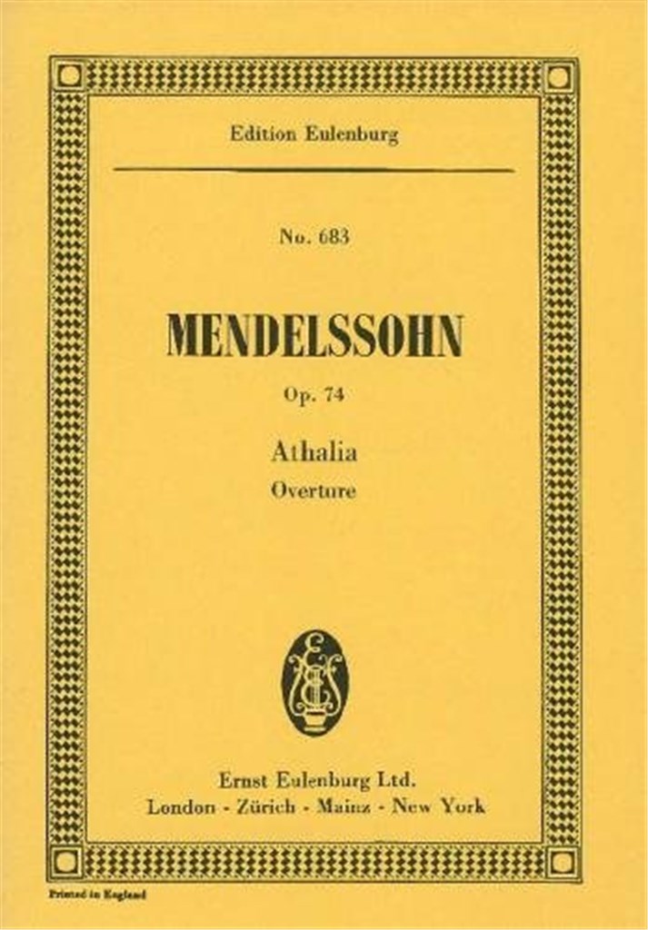 Athalia op. 74