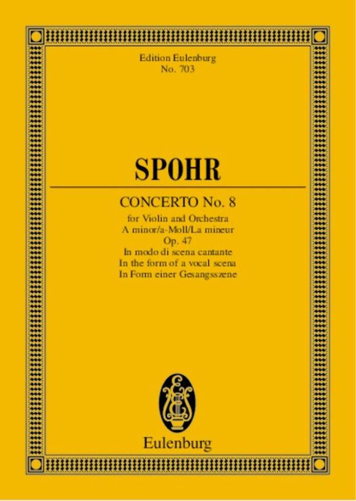 Concerto No. 8 A minor op. 47