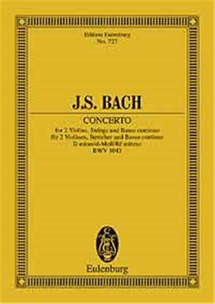 Concert D Bwv1043