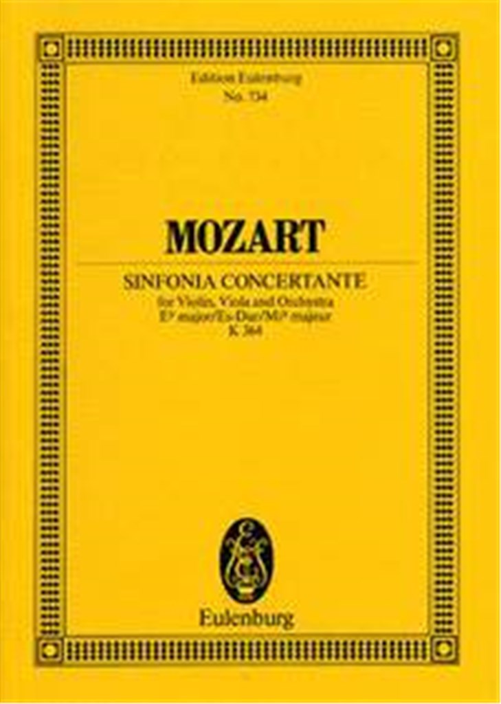 Symphonie Concertante Es Kv364