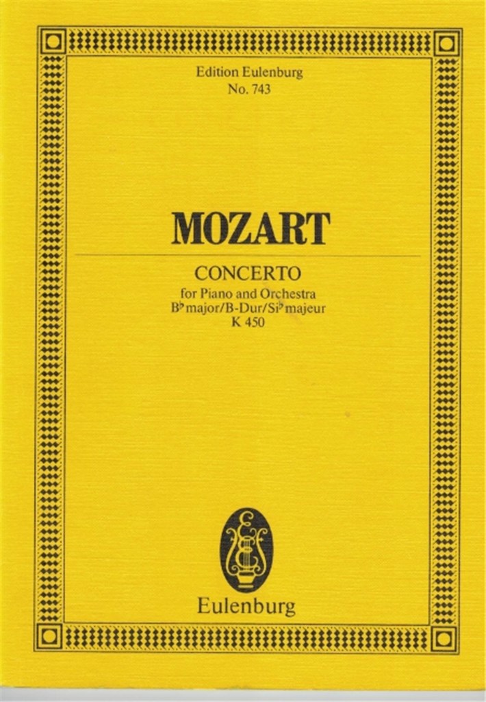 Concert 15 Bes Kv450