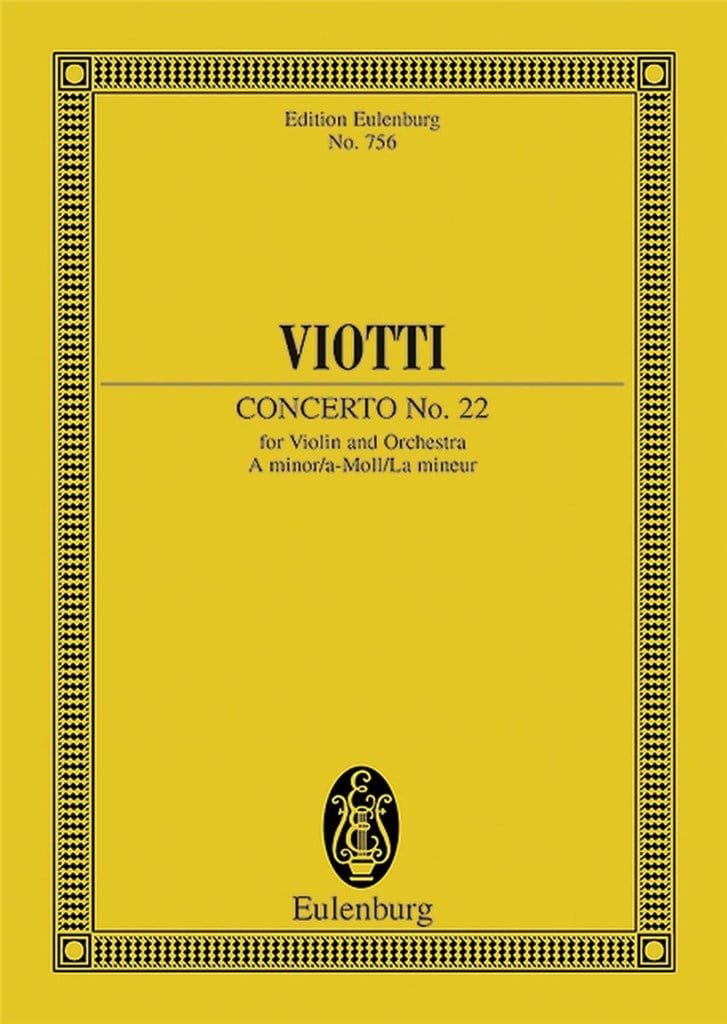 Concerto No. 22 A minor