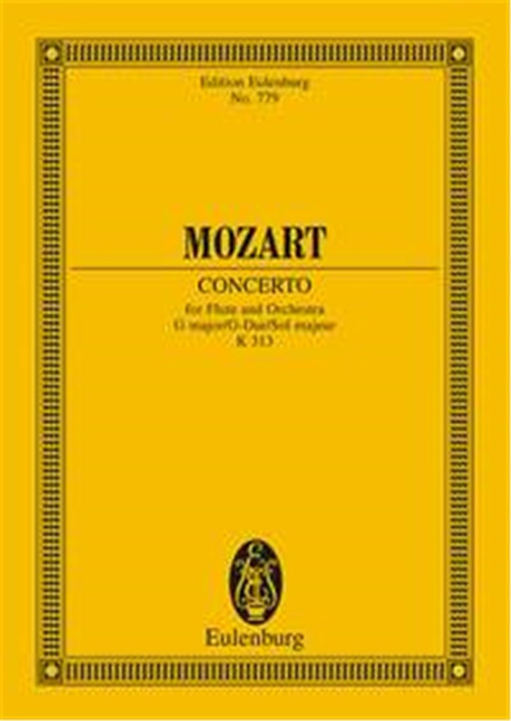 Concerto Per Fl K 313 Sol (Gerber)