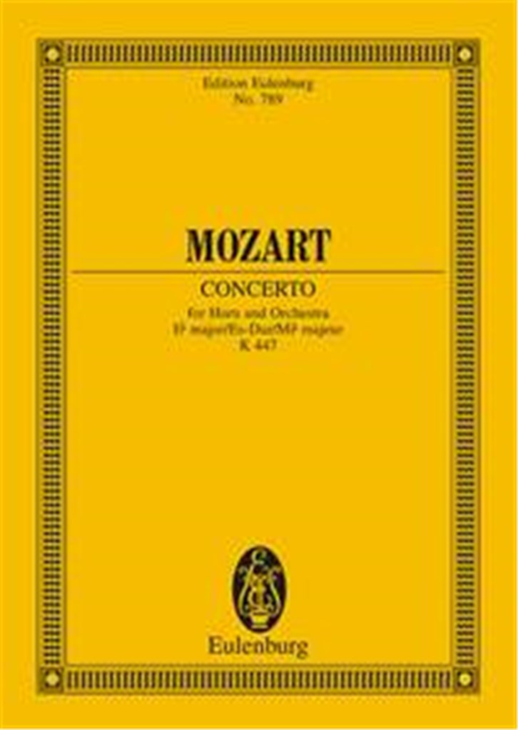 Concerto Per Cor K 447 Mi B (Merian)