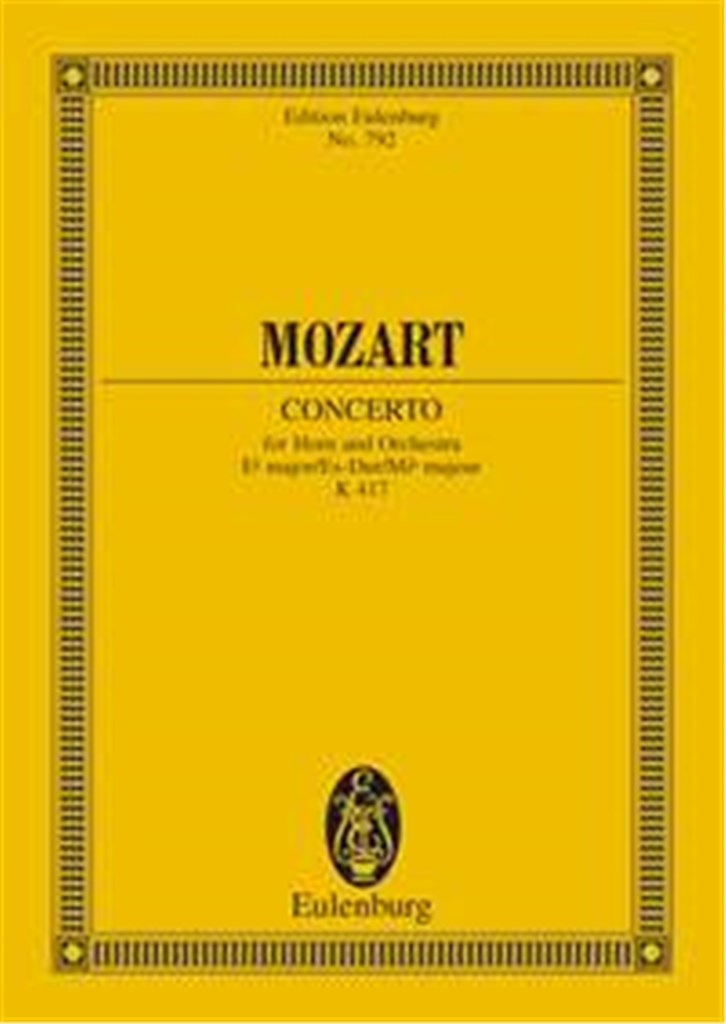 Horn Concerto No. 2 Eb major KV 417