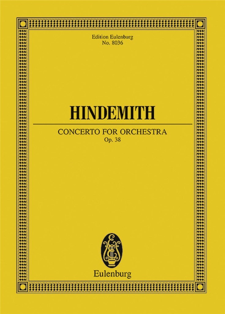 Concerto for Orchestra op. 38