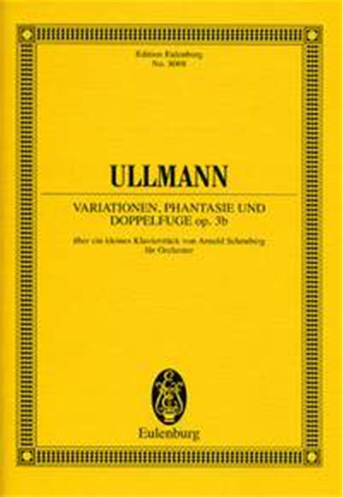 Variations, Fantasy and Double Fugue op. 3b