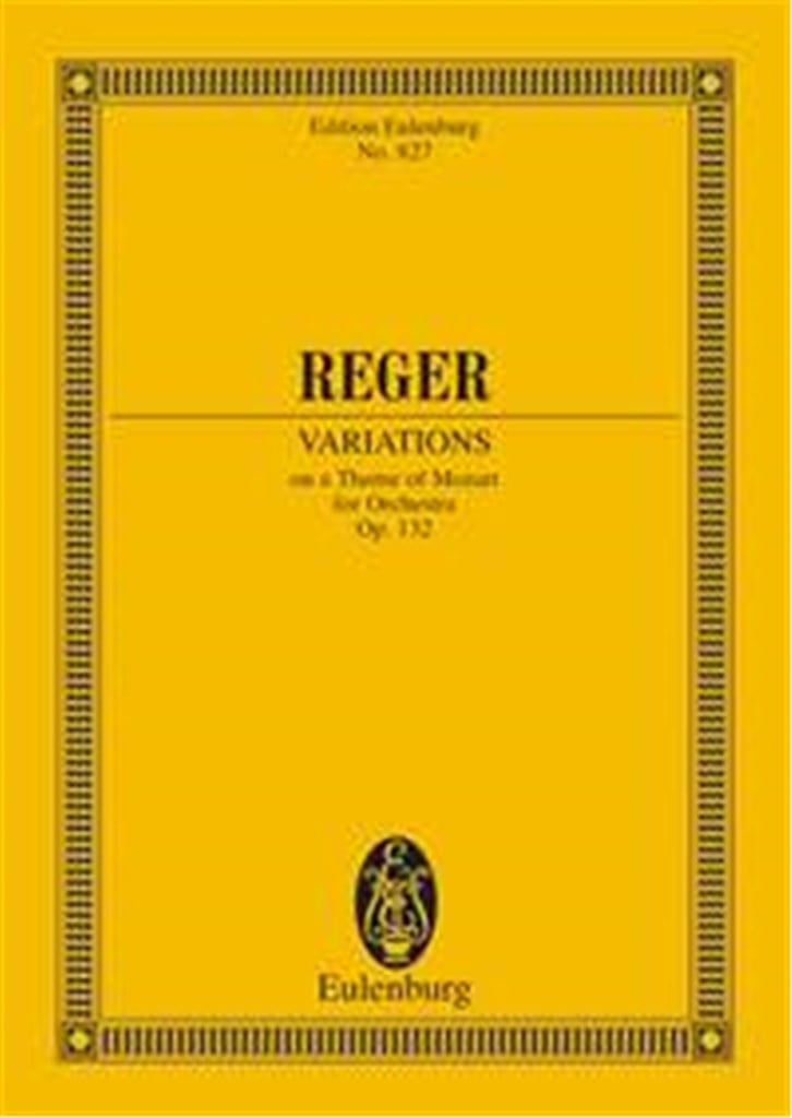 Variazioni E Fuga Su Un Tema Di Mozart Op.132