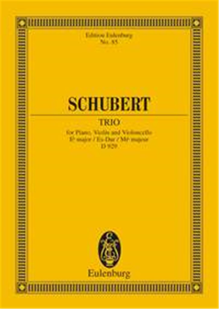 Klaviertrio Es Op.100 D929