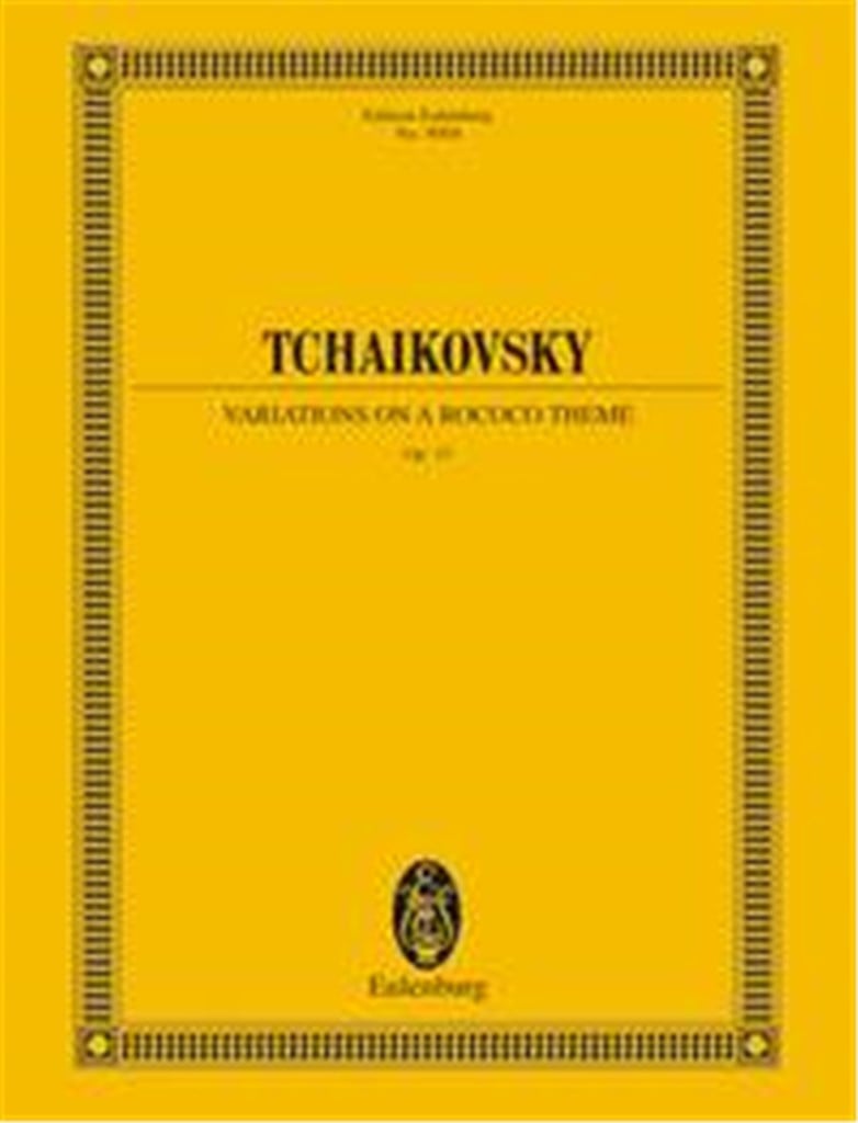 Variations on a Rococo Theme for Cello &Orch op 33