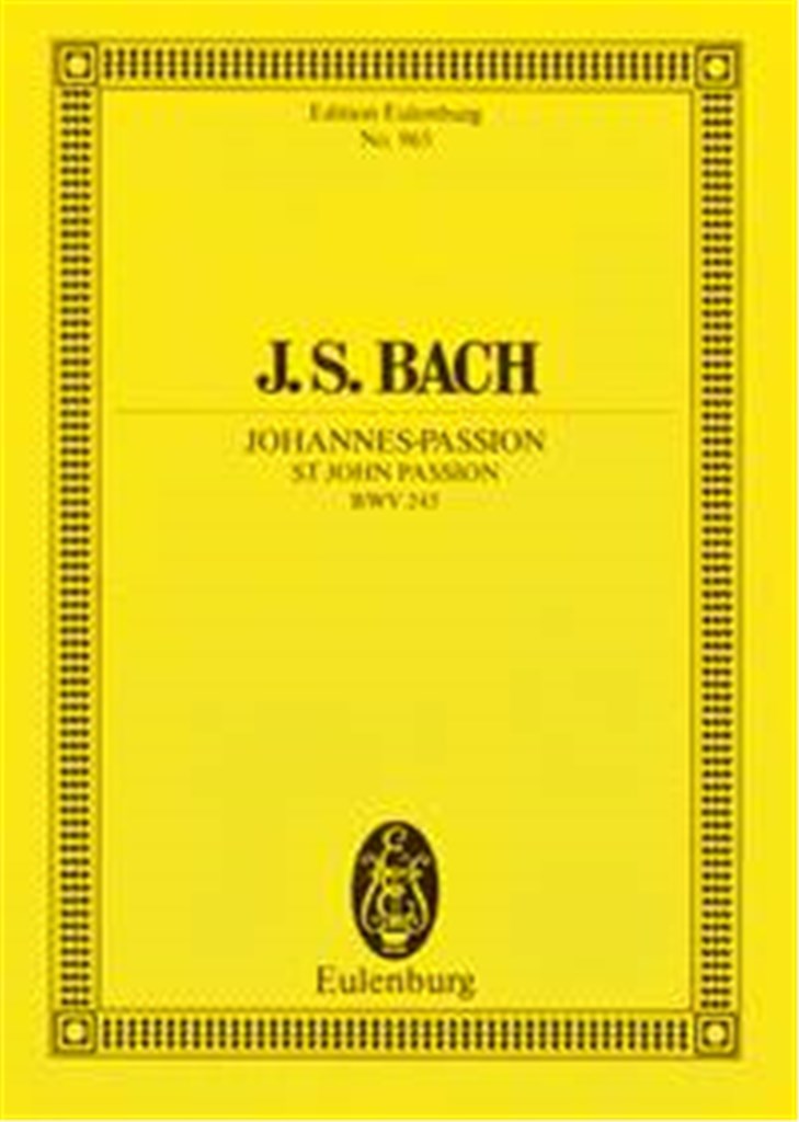 Johannes Passion Bwv245