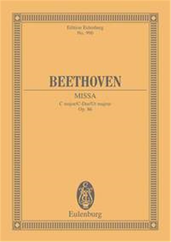 Missa C major op. 86