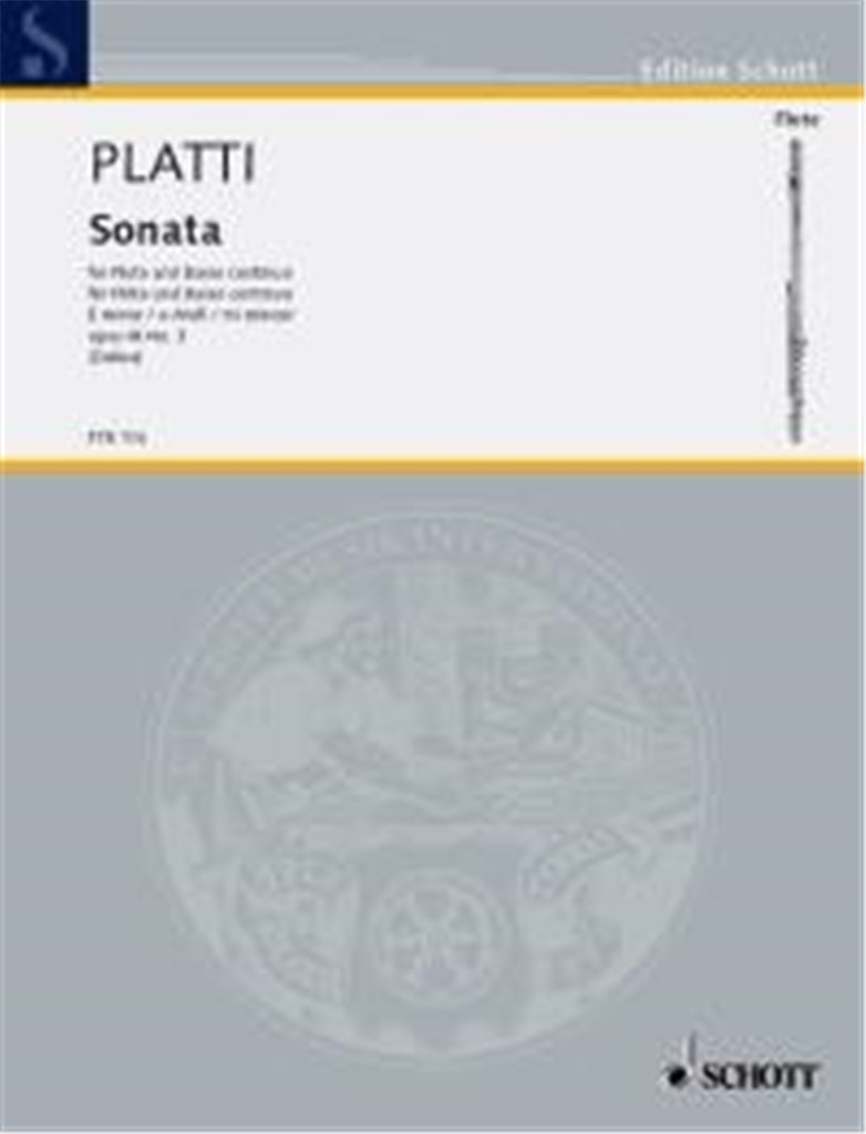 Sonata Mi M. Op. 3 N. 3