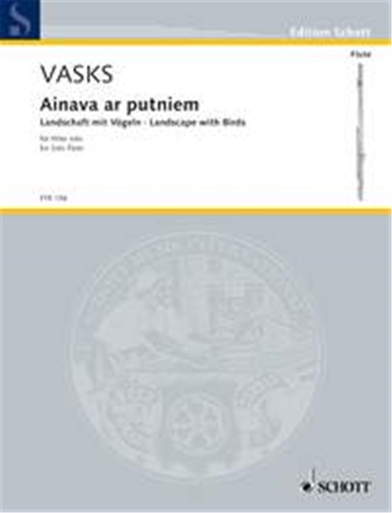 Ainava ar putniem
