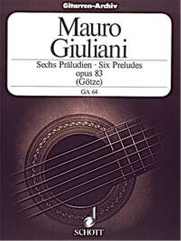 Preludes(6) Opus 83 Git.