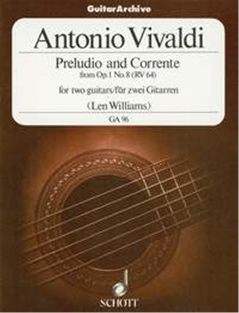 Preludio E Corrente Dall' Op. 1 N. 8