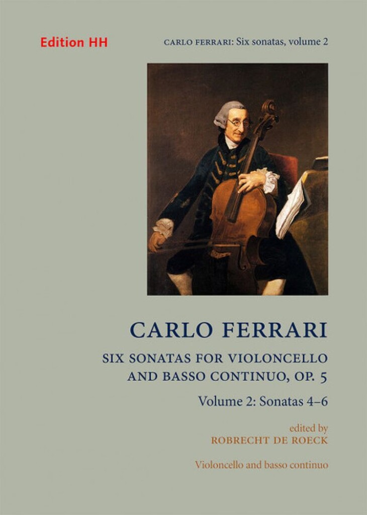 Six Sonatas for Violoncello and basso continuo