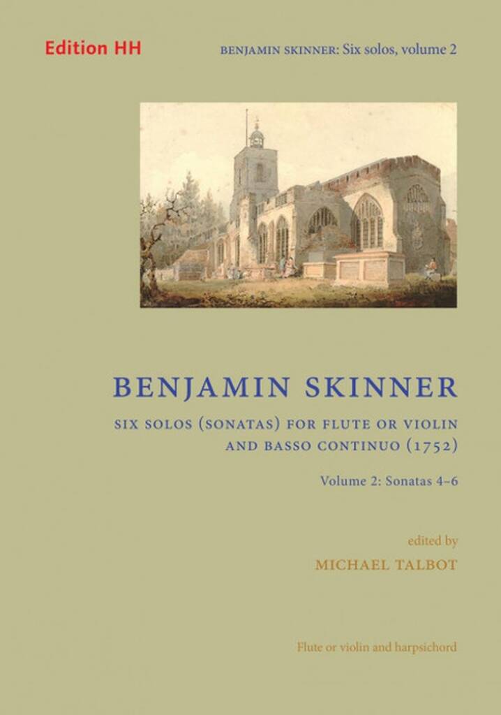 Six Solos (sonatas) for Flute and Basso Continuo