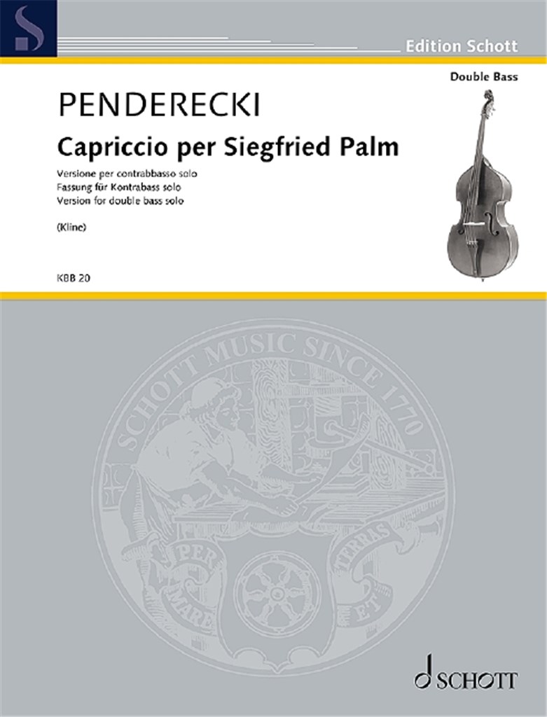 Capriccio per Siegfried Palm