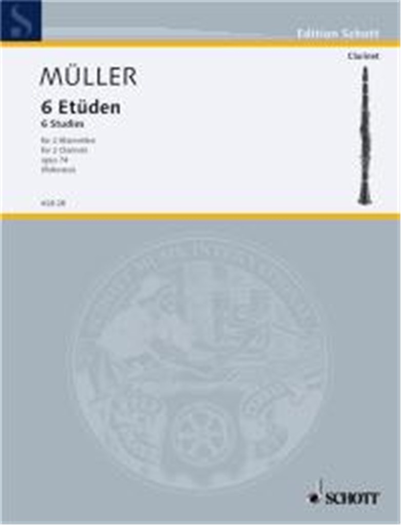 Studi (6) Op. 74 2Cl (Rekeszus)