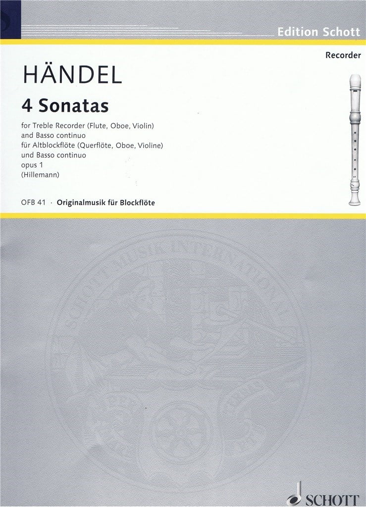 Sonaten(4) Opus 1 (2-4-7-11)