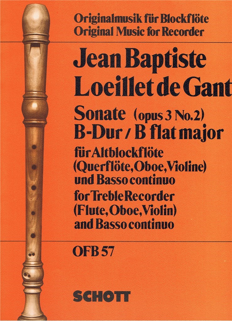 Sonate B Op.3/2