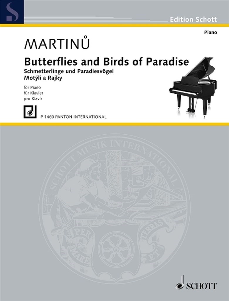 Butterflies and Birds of Paradise H 127