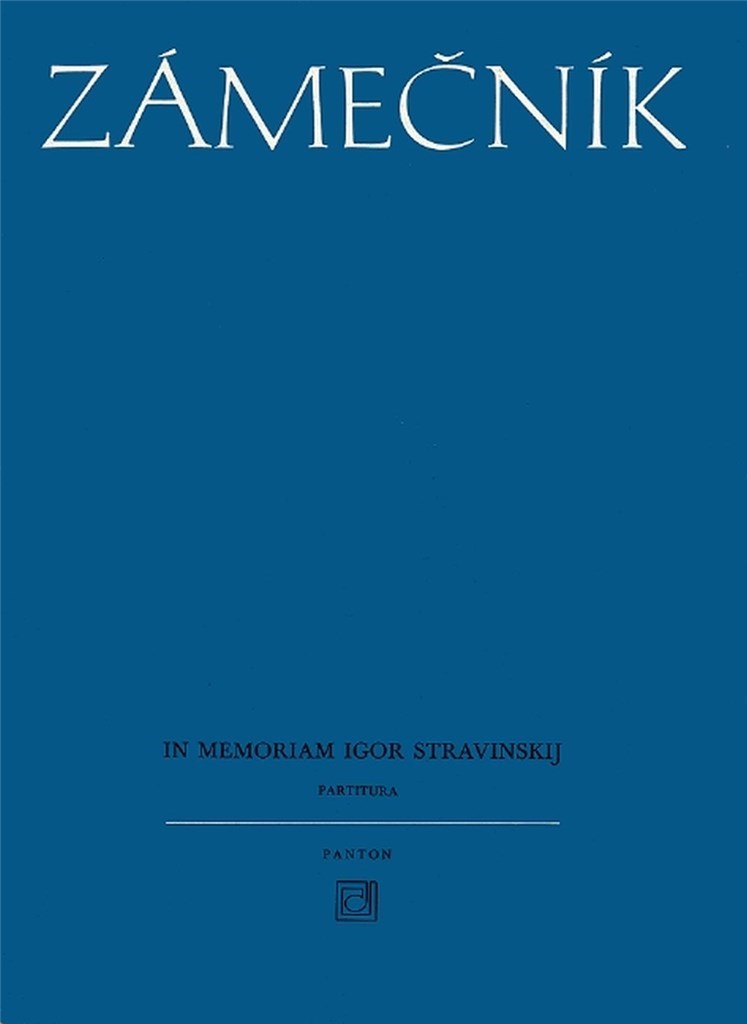 In Memoriam Igor Stravinskij