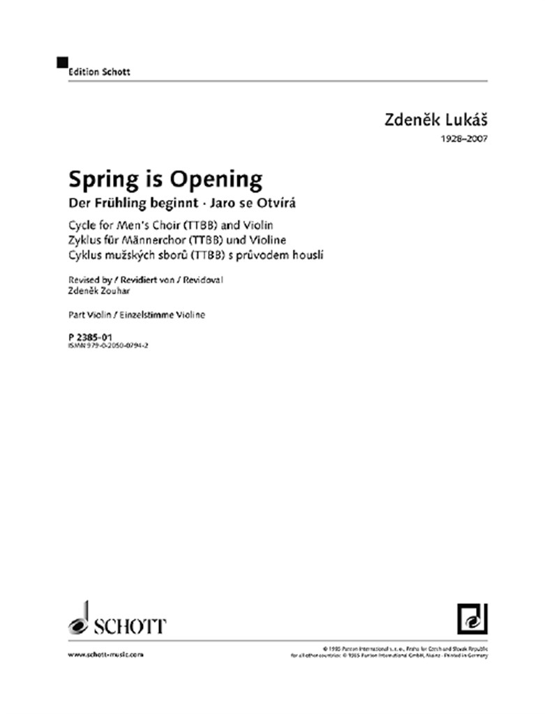 Spring is Opening