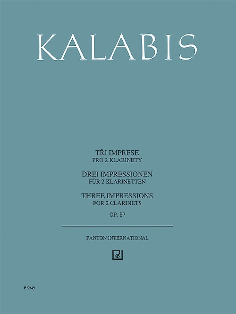 Three Impressions op. 87