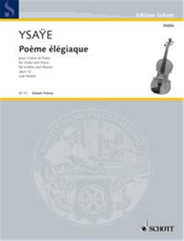 Poème elegiaque op. 12