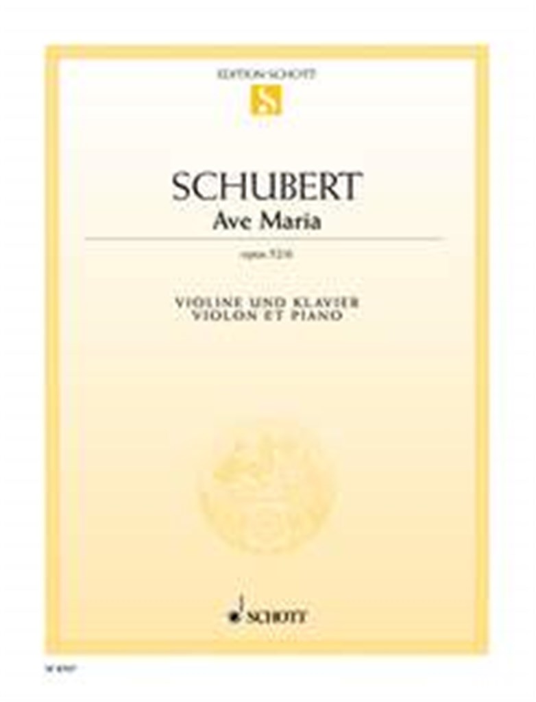 Ave Maria E flat major op. 52/6