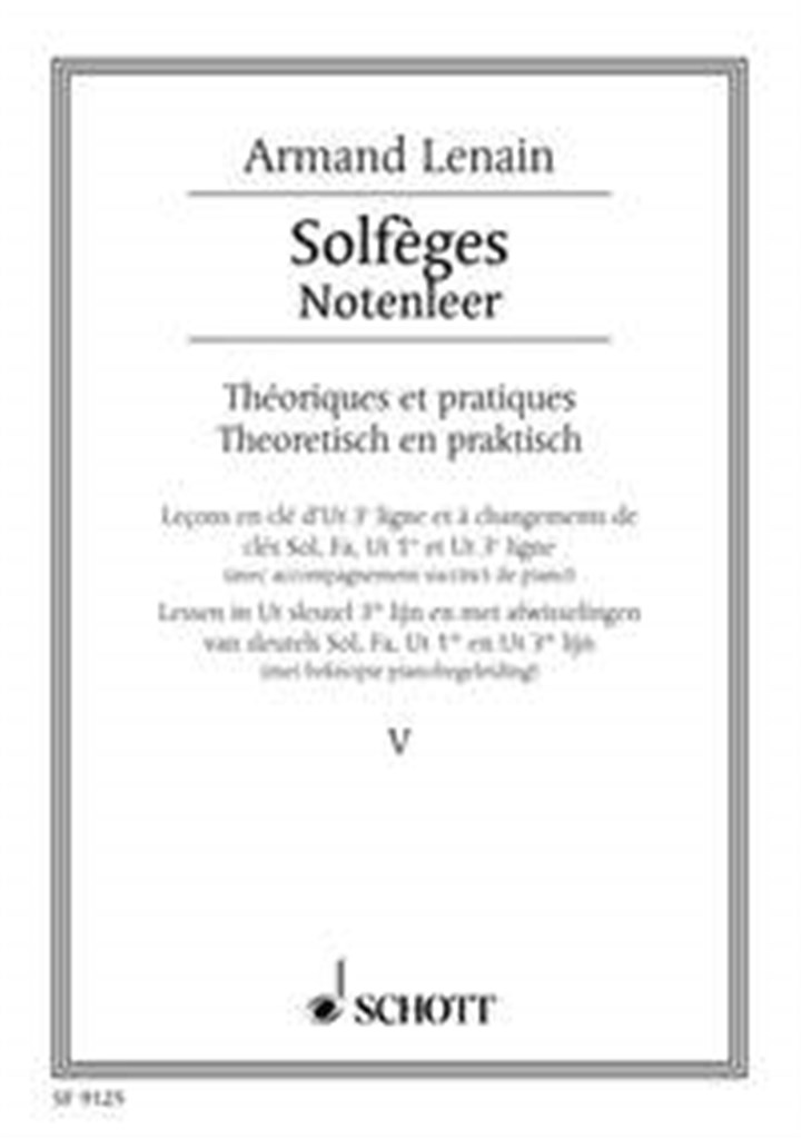 Solfèges vol. 5