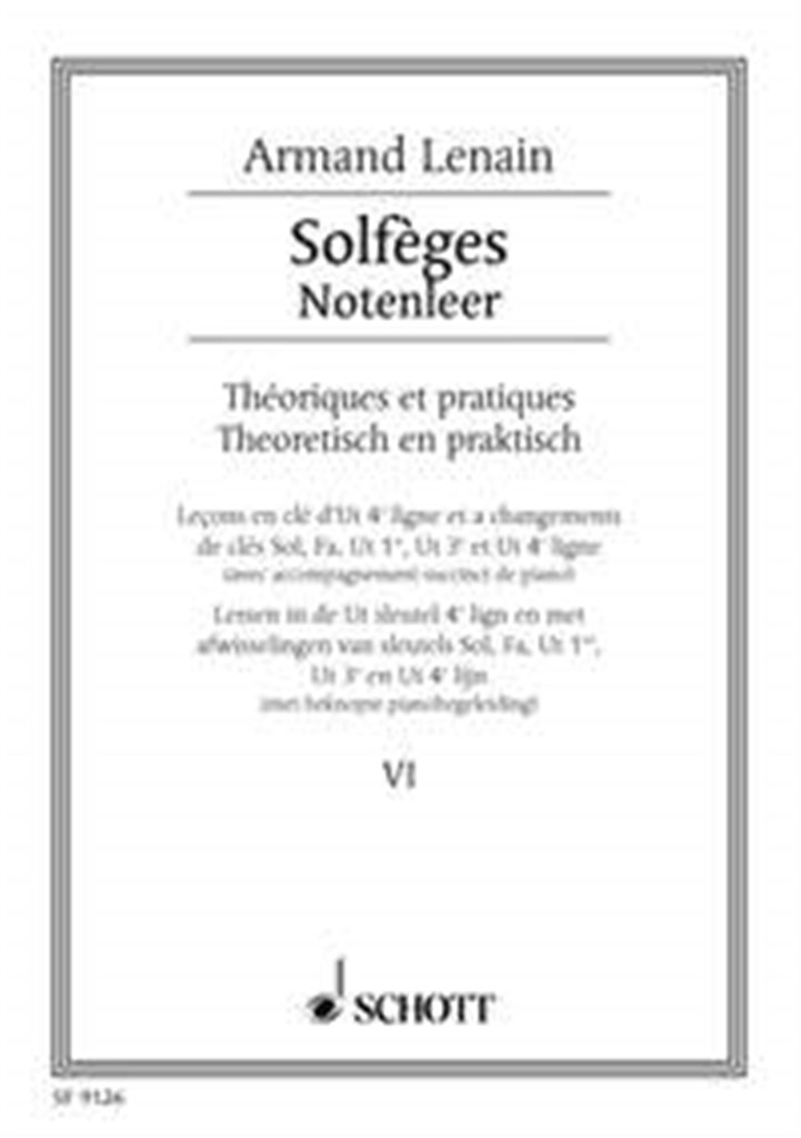 Solfèges Vol. 6