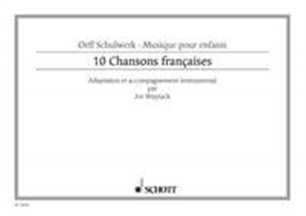 Dix Chansons Françaises