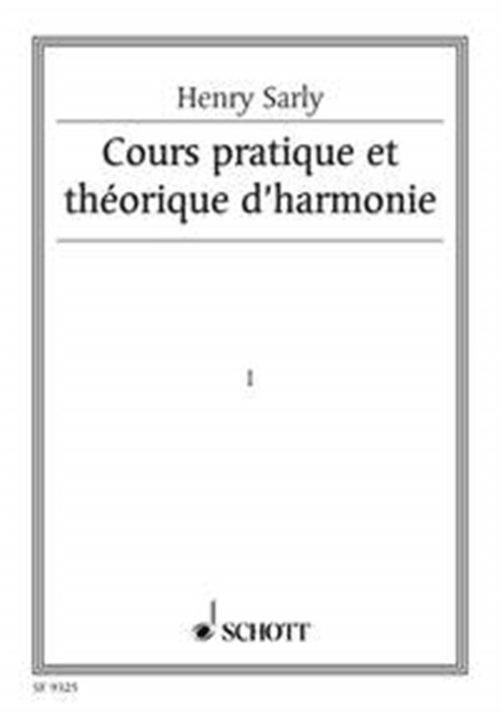 Cours pratique et theorique d'harmonie Vol. 1