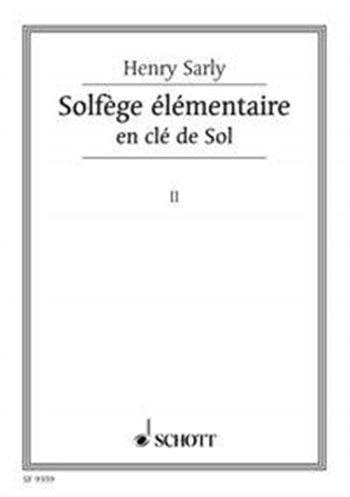 Solfège elementaire Vol. 2