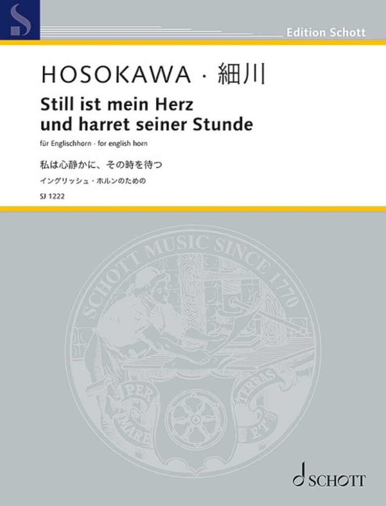 Still ist mein Herz und harret seiner Stunde.