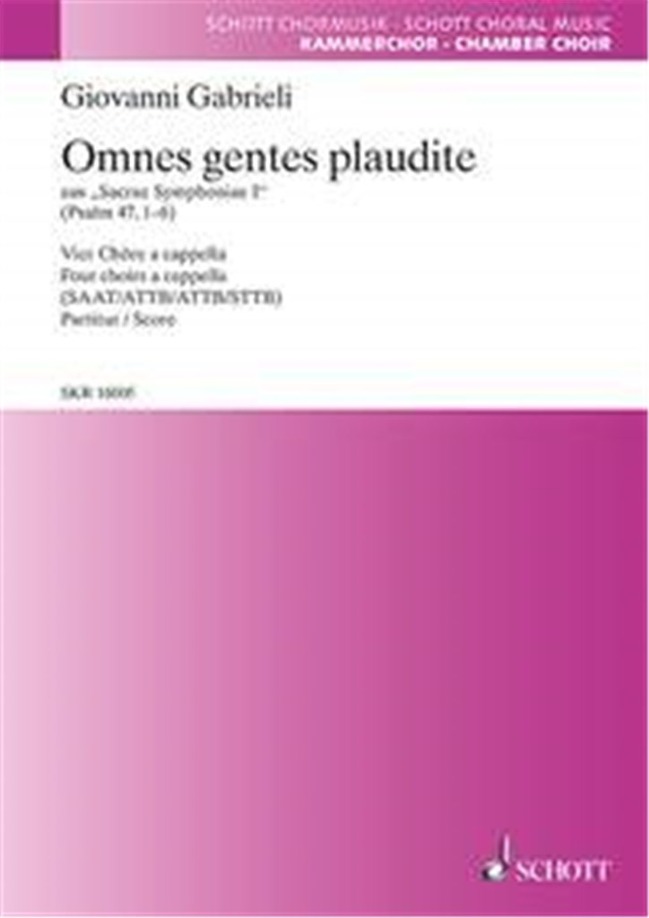 Sacrae Symphoniae I