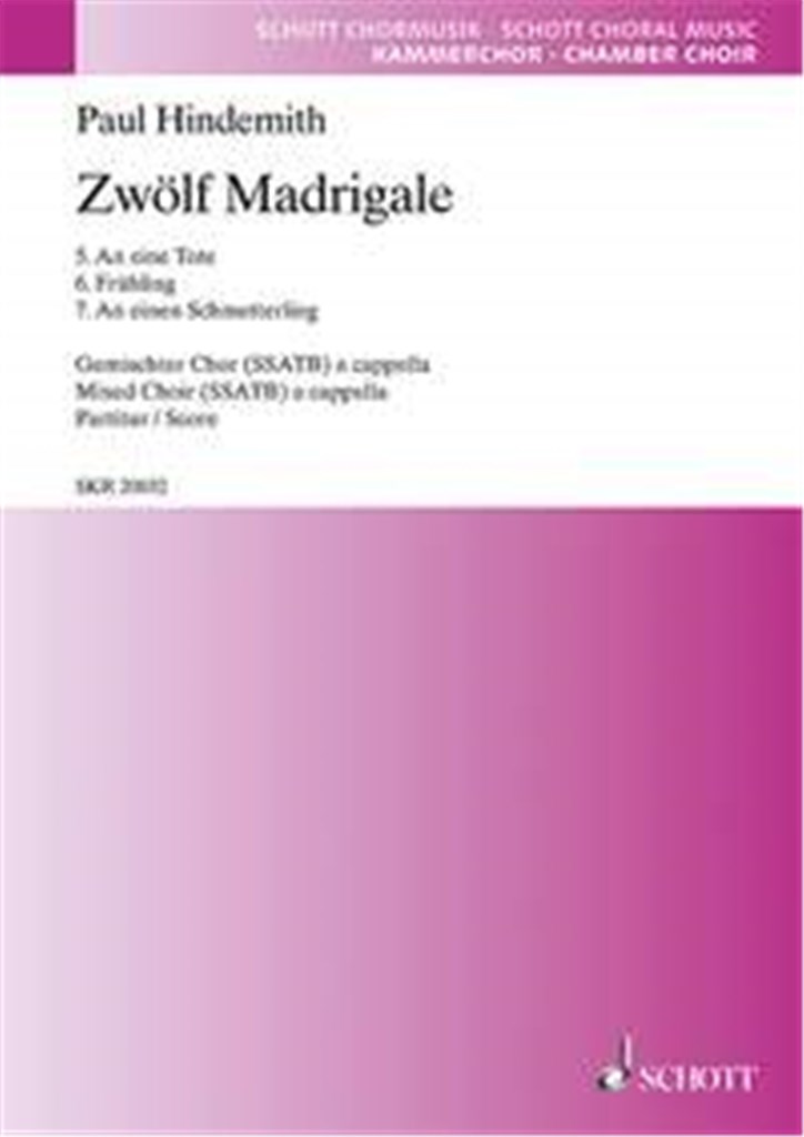 12 Madrigals Heft 2