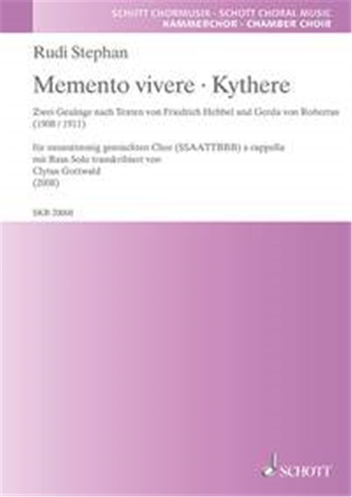 Memento vivere · Kythere