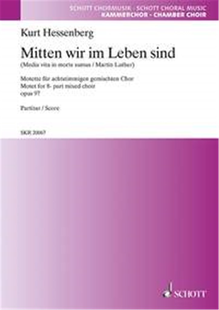 Mitten wir im Leben sind op. 97